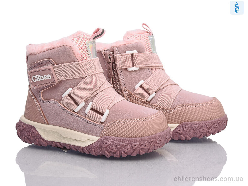 Ботинки HA825-4 pink Clibee-ShoSho / p. 22-27 / 6пар