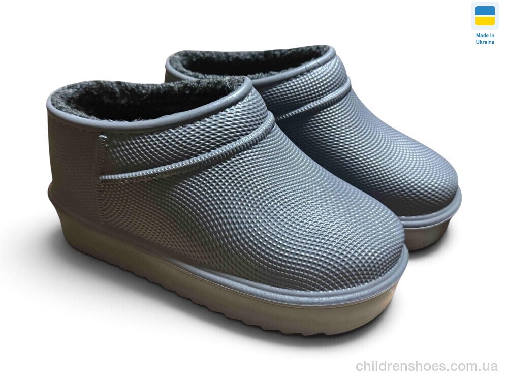 Галоши 650(18) сірий Rai shoes / p. 37-40 / 8пар