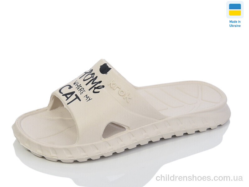 Шлепки N74 білий Lot Shoes / p. 36-41 / 6пар