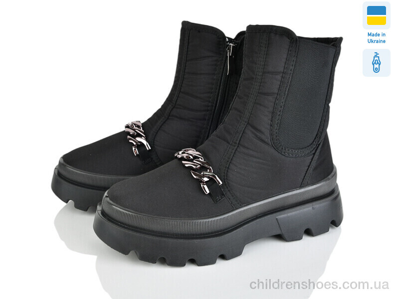 Ботинки Progress 5408 чорний