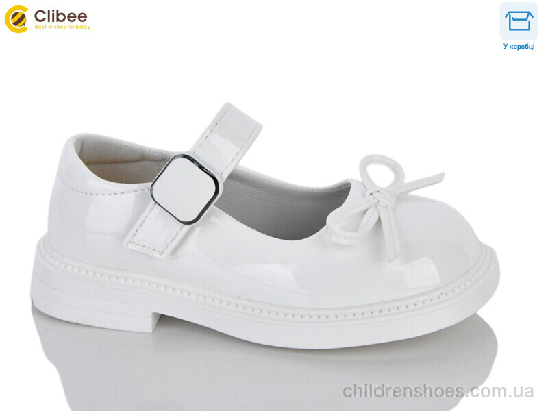 Туфли DB800 white Clibee-Apawwa / p. 26-30 / 6пар