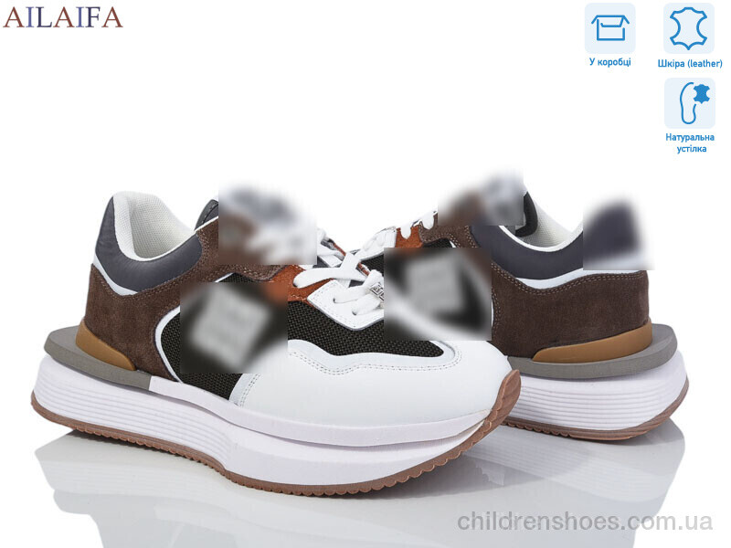 Кроссовки G.venchy 8811 white-brown