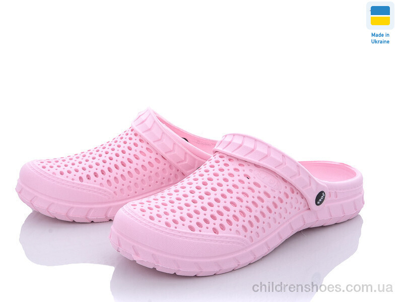 Кроксы Krok Крок Укр С62М малина светлая