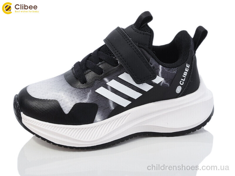 Кроссовки Clibee EB332 black-white