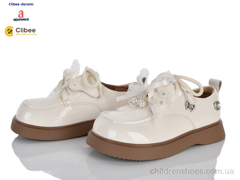 Туфли AB18803 beige Clibee-Doremi / p. 31-37 / 7пар