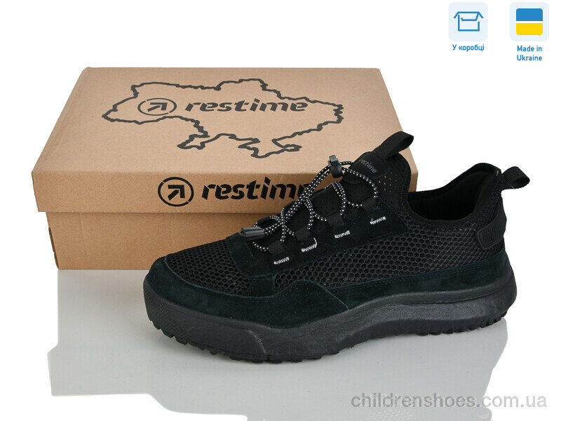 Кроссовки Restime KML26802 black