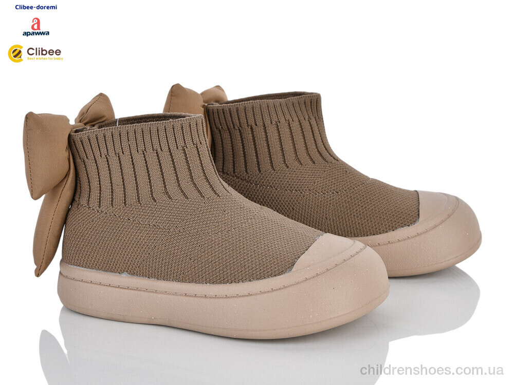 Ботинки ABC(N)2328-1 beige Clibee-Doremi / p. 22-26 / 8пар