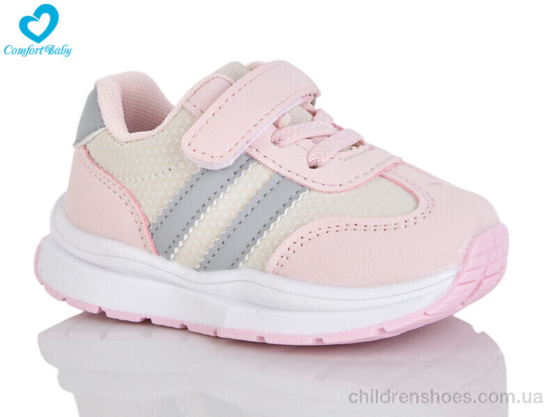 Кроссовки 1538-1 рожевий (11.5-13.5 см) Comfort-baby / p. 16-20 / 7пар