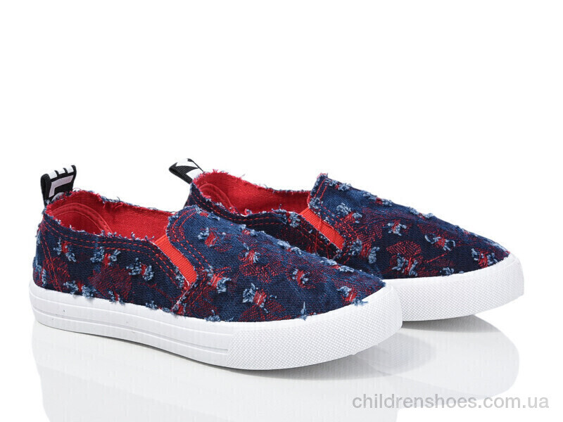 Слипоны Waldem WH48 дж.червоний