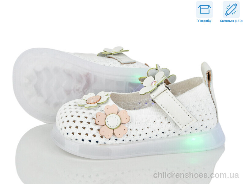 Туфли Chton B1081 white LED