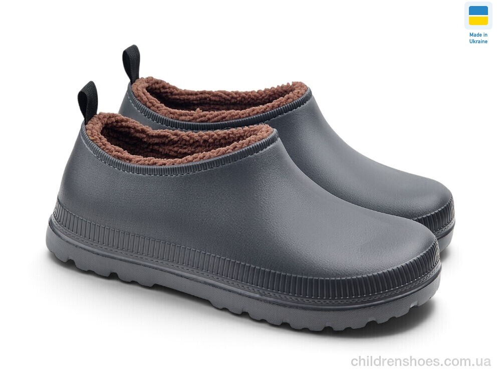 Галоши В-119DG графіт Rai shoes / p. 42-45 / 6пар