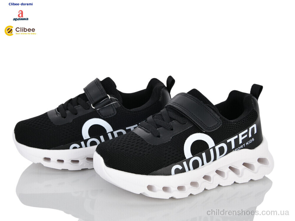 Кроссовки LC3301 black-white Clibee-Doremi / p. 31-36 / 6пар