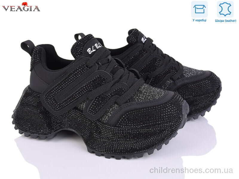 Кроссовки Veagia 6668 black