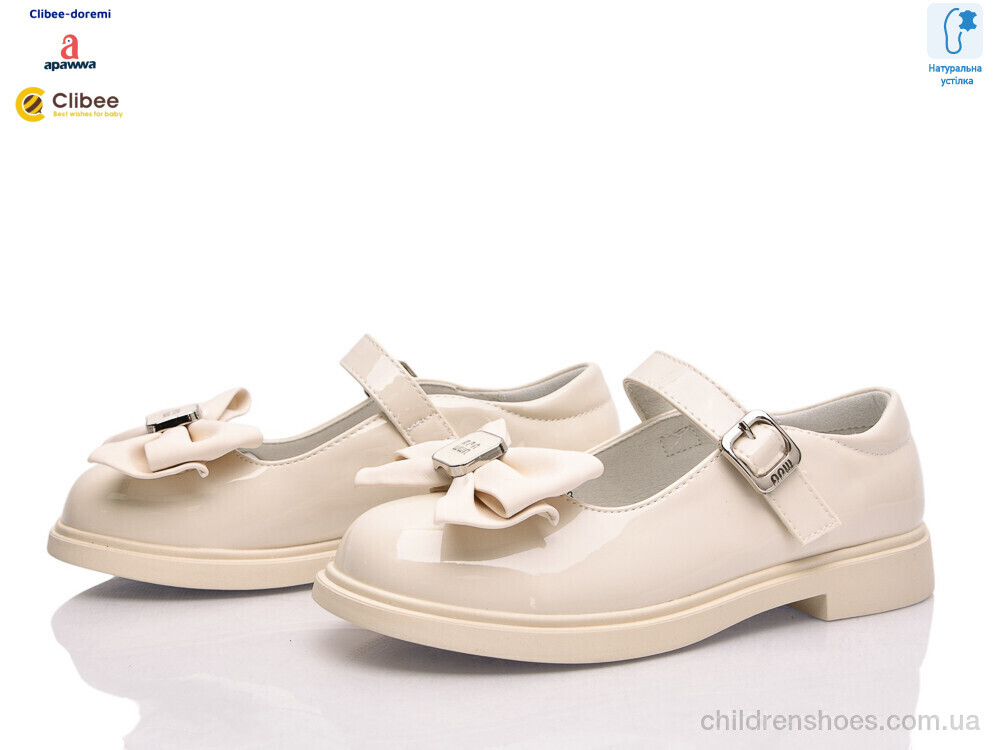 Туфли ABC2033 beige Clibee-Doremi / p. 28-35 / 8пар