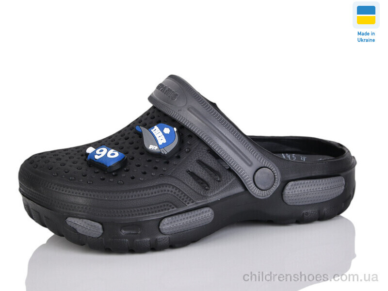 Кроксы 48 чорний Lot Shoes / p. 36-41 / 6пар