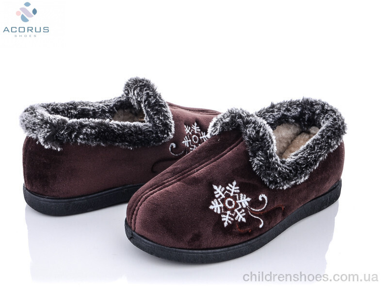 Тапки SV 2202 коричневий