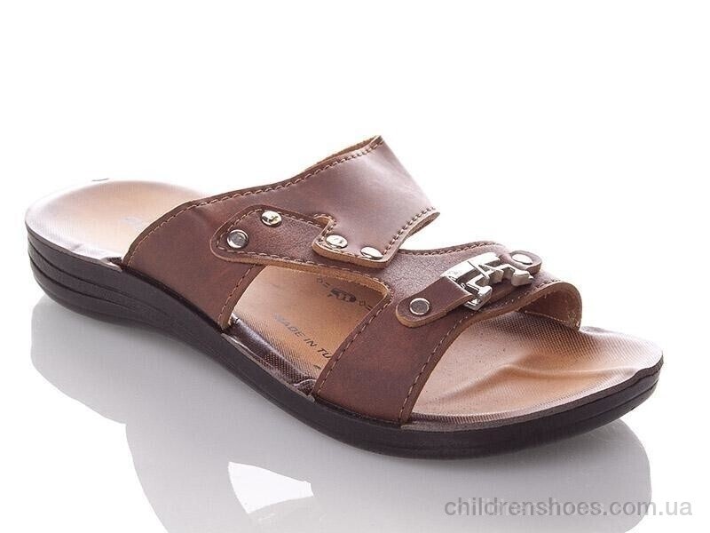 Шлепки детские Demur PPolomax-A-brown