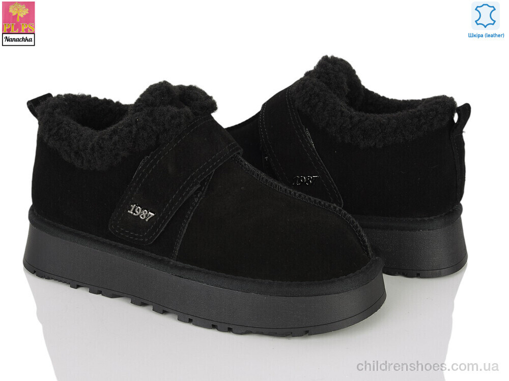 Угги 2642 black PLPS-Nanachka / p. 36-40 / 6пар