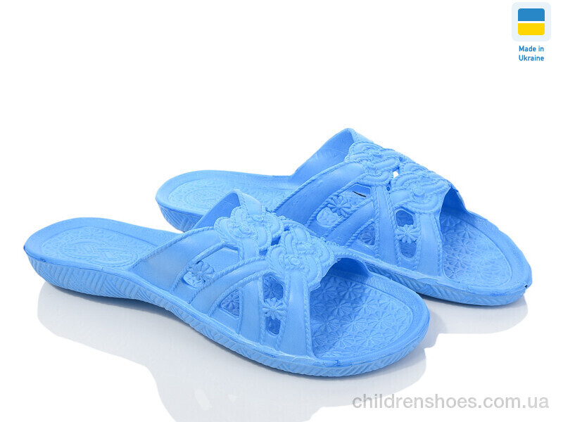 Шлепки женские Cross Cross SV009 бірюза