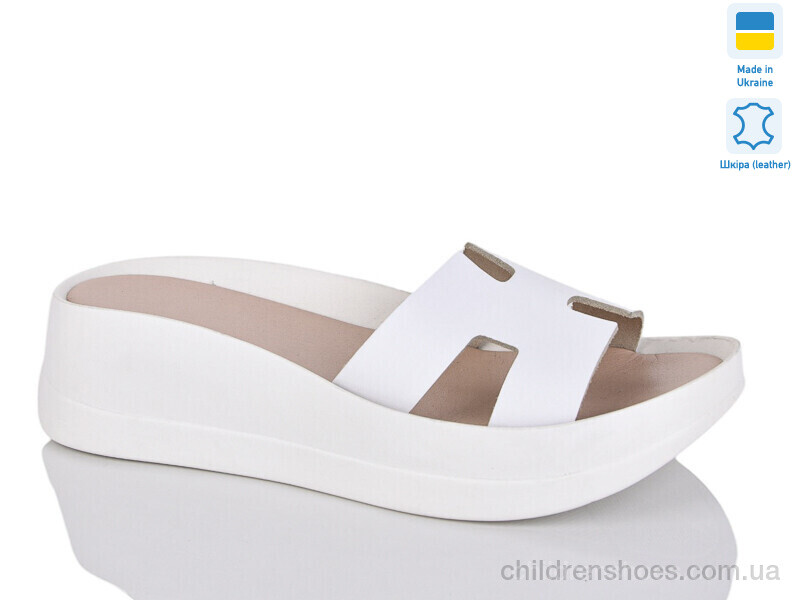 Шлепки женские No brand 001 білий к.