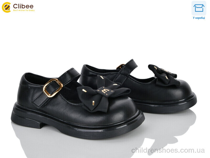 Туфли DB631-1 black Clibee / p. 27-32 / 6пар