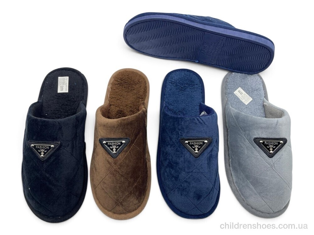 Тапки DF2511 mix Rai shoes / p. 42-47 / 12пар