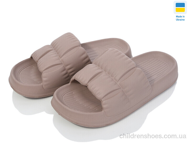 Шлепки женские Krok Крок С95 св.коричневий