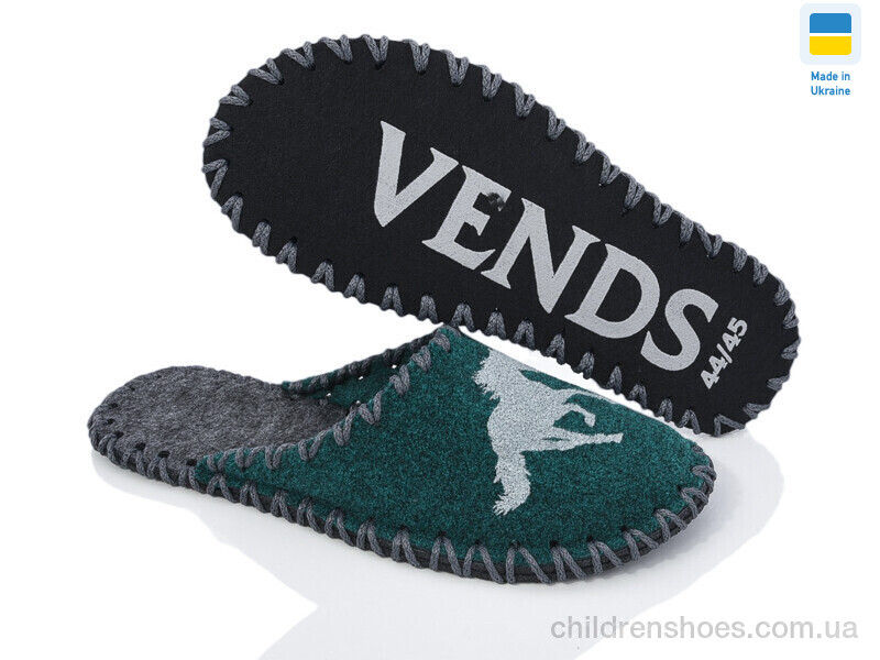 Тапки Vends 346M зелений