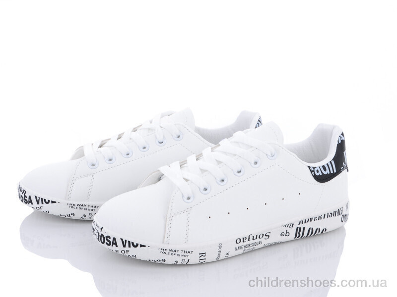 Кроссовки Violeta only one 9-782 white-black