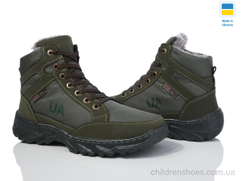 Ботинки Sigol Б9 олива хутро