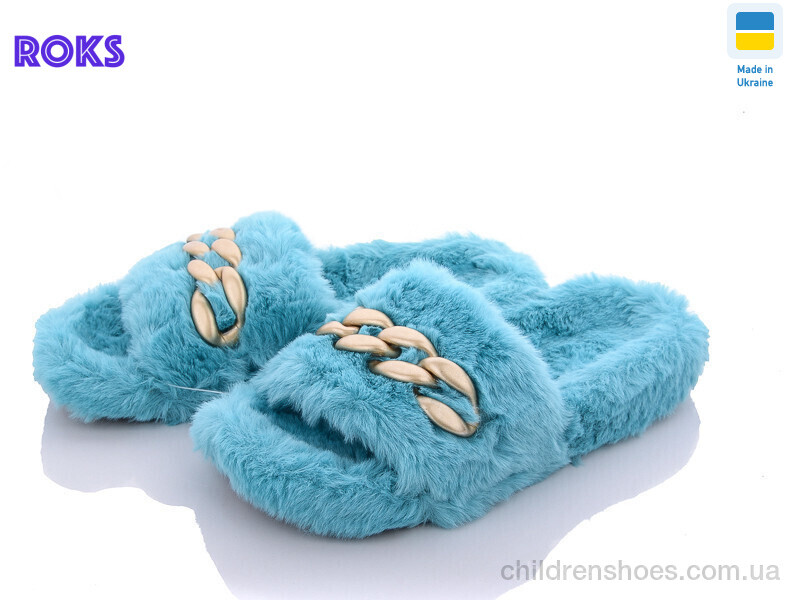 Тапки No brand ED006 бирюзовый