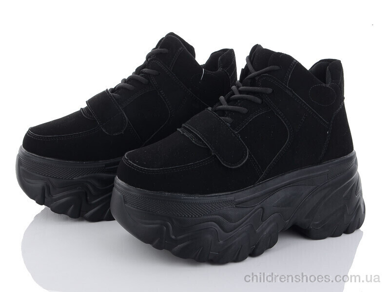 Ботинки 197-158 black Violeta / p. 36-41 / 8пар