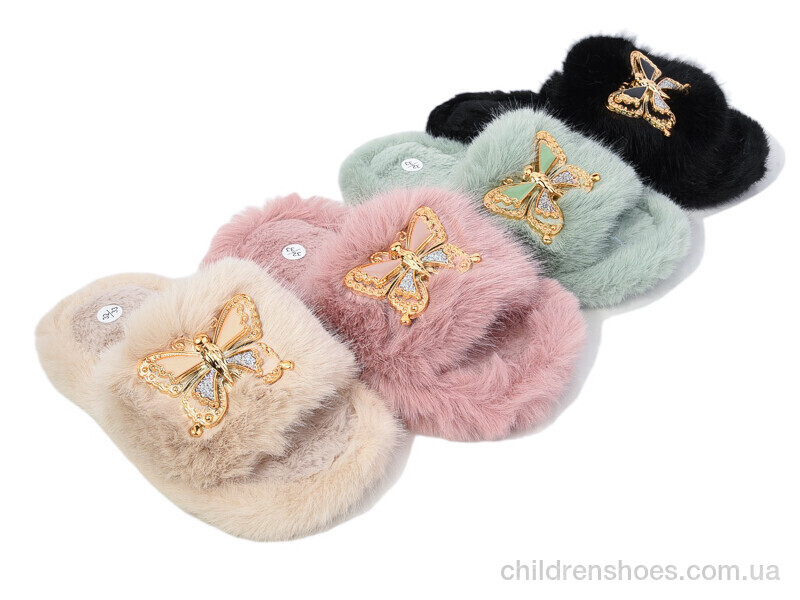 Тапки No brand L1815 mix