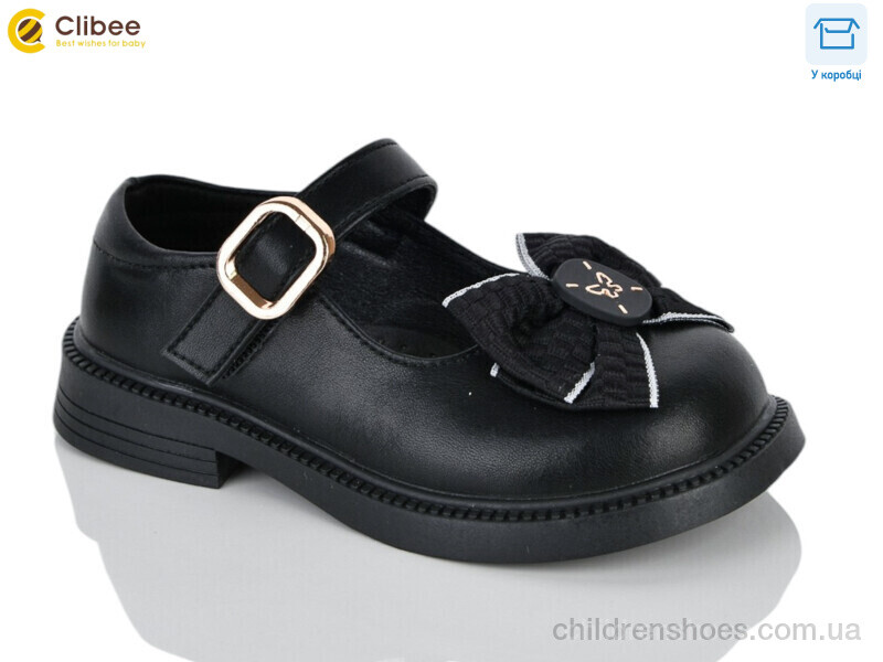 Туфли DB804 black Clibee-Apawwa / p. 26-31 / 6пар