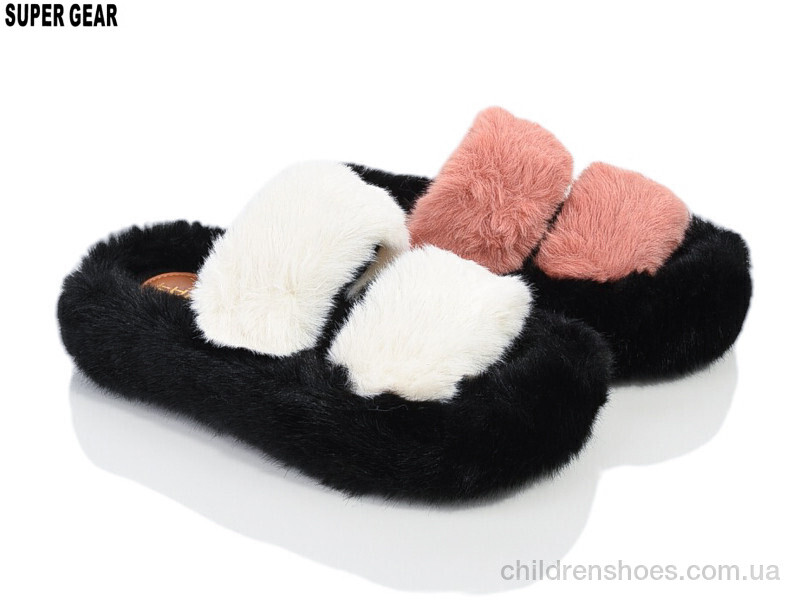 Тапки No brand PV323-18 wh-pink mix