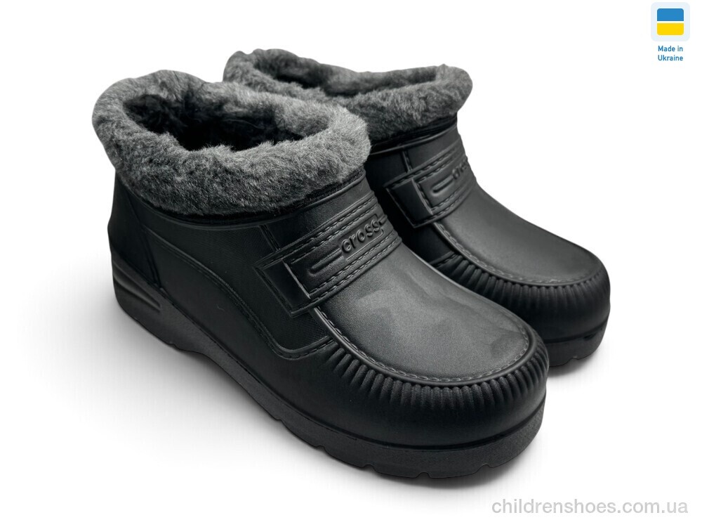 Галоши M7 чорний Rai shoes / p. 41-46 / 6пар
