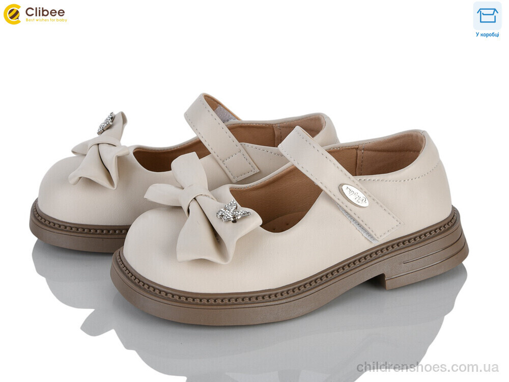 Туфли DB817-3 beige Clibee / p. 26-31 / 6пар