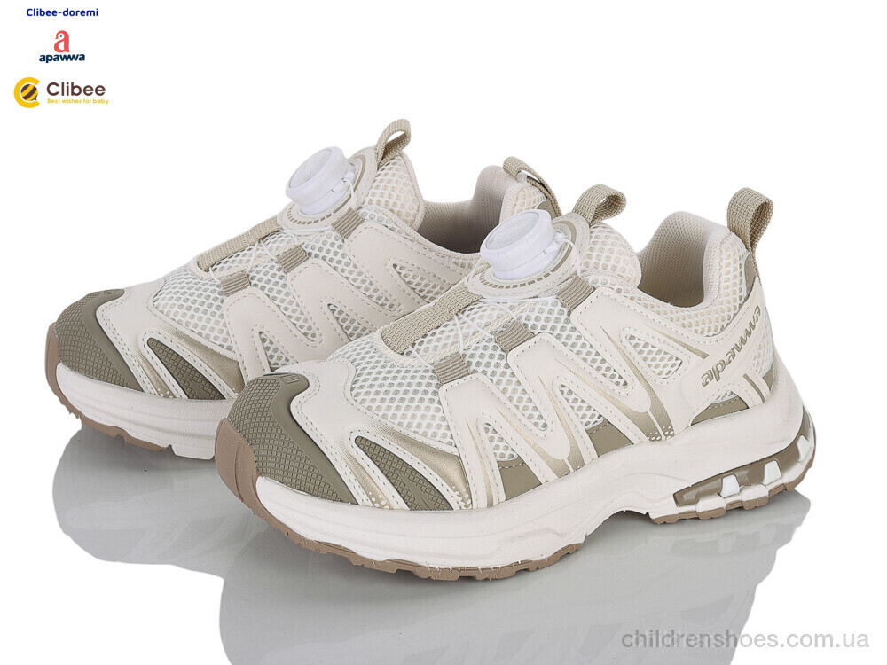 Кроссовки A0343 beige Clibee-Doremi / p. 32-37 / 8пар