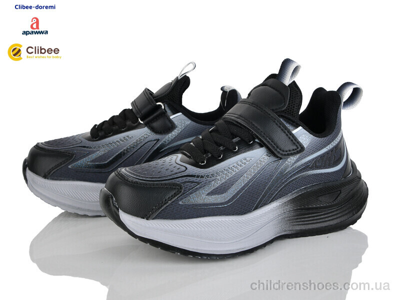Кроссовки Clibee LC191-3 black-grey
