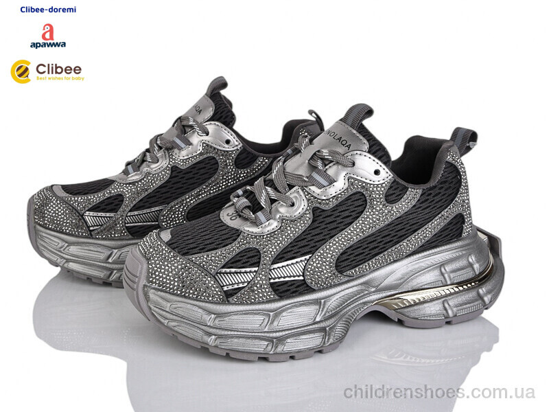 Кроссовки Apawwa D1128-1 grey