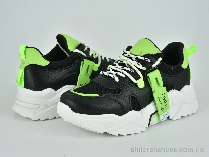 Кроссовки Violeta only one 80-64 black-green