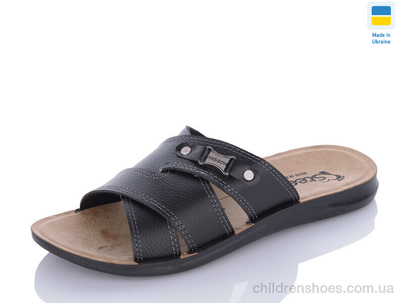 Шлепки Steel 6007 black