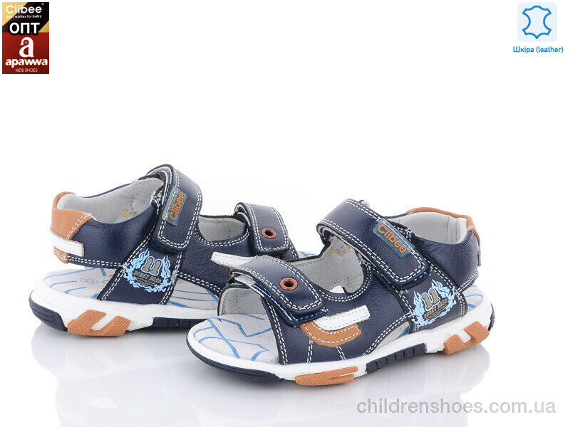 Сандалии Clibee Z622 blue-camel