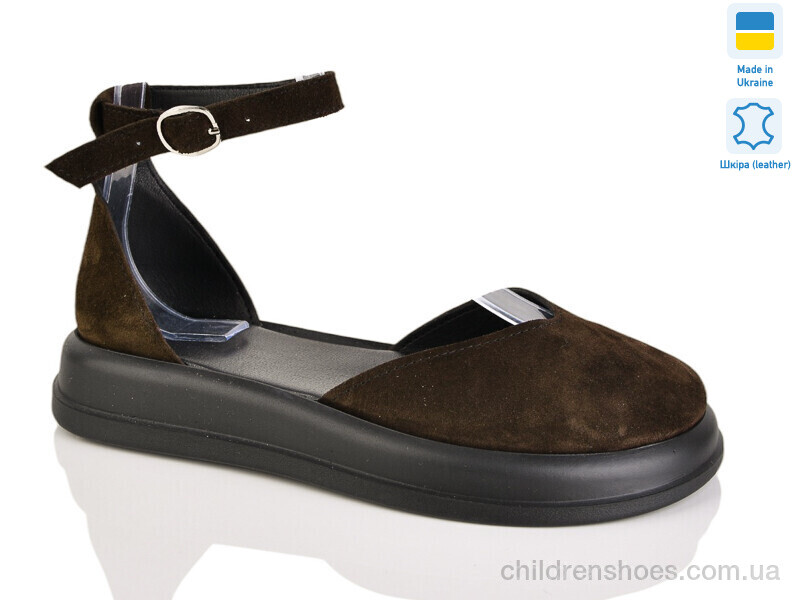 Туфли No brand 2225 корич.з.