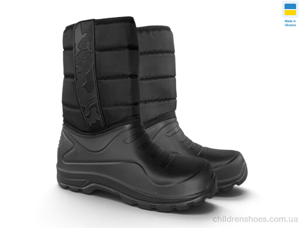 Сапоги из пены СМ333 чорний Rai shoes / p. 41-46 / 8пар