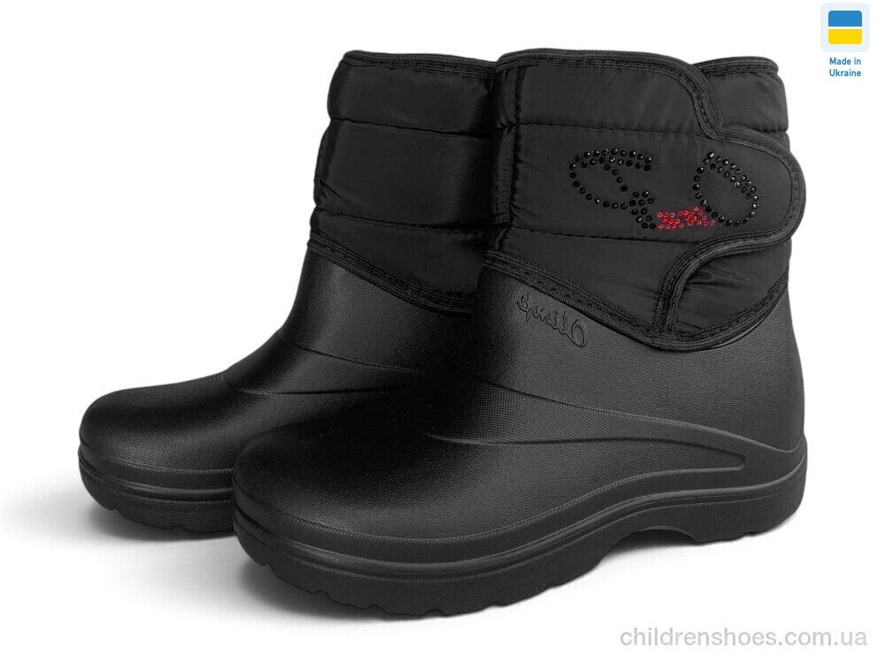 Сапоги из пены Е421 чорний Rai shoes / p. 36-40 / 8пар
