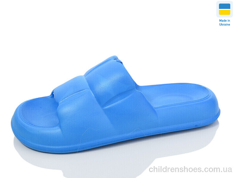 Шлепки женские DS ПЖ48 синій