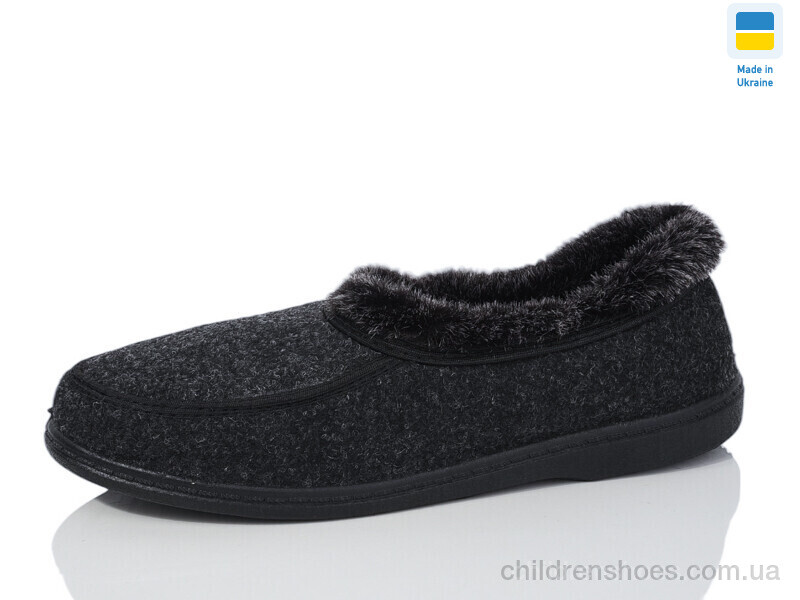 Тапки No brand 039-1 сукно black