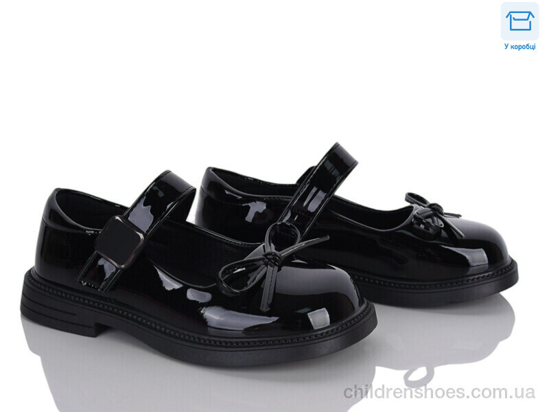 Туфли DC801-1 black Clibee-ShoSho / p. 31-36 / 6пар