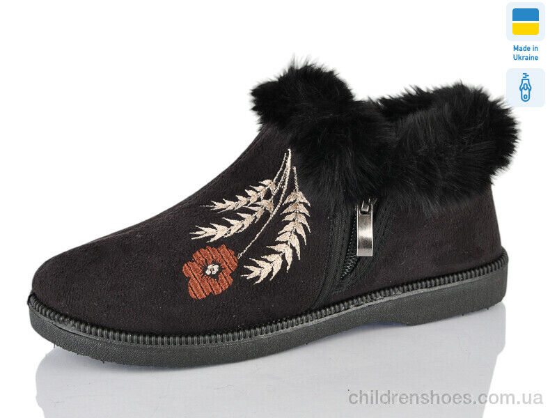 Бурки NP13 чорний Lot Shoes / p. 37-41 / 6пар